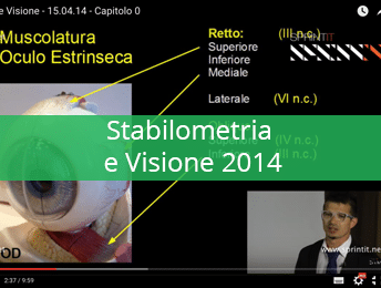 Stabilometria e Visione 2014